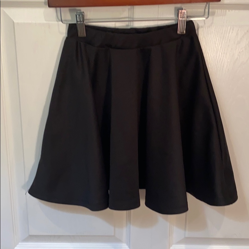 Black Skater Skirt